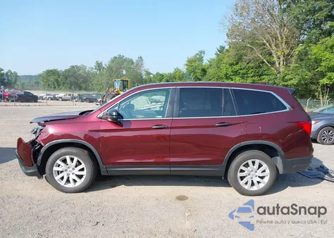 2019 Honda Pilot Lx из США, поврежденный, VIN 5FNYF6H17KB096361